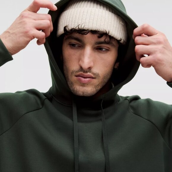 Lululemon Smooth Spacer Classic-Fit Pullover Hoodie Blackened Pine - Picture 4 of 11